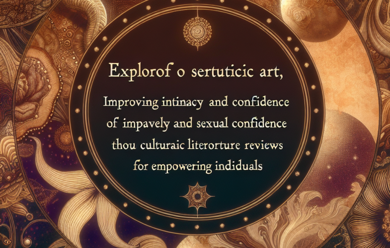 Explorando el Arte Sensual y Erótico: Técnicas para Mejorar la Intimidad y la Confianza Sexual a través de Reseñas de Literatura Erótica y Perspectivas Históricas Culturales sobre el Erotismo para un Mayor Empoderamiento Personal.