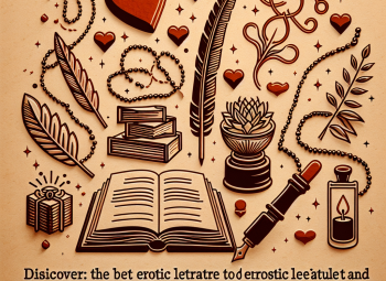 Descubre las Mejores Reseñas de Literatura Erótica para Potenciar tu Bienestar Sexual e Inspirar tus Fantasías Románticas con Explícita Narrativa Sensual y Recomendaciones de Lectura Escogidas por Expertos en Intimidad y Relaciones Personales