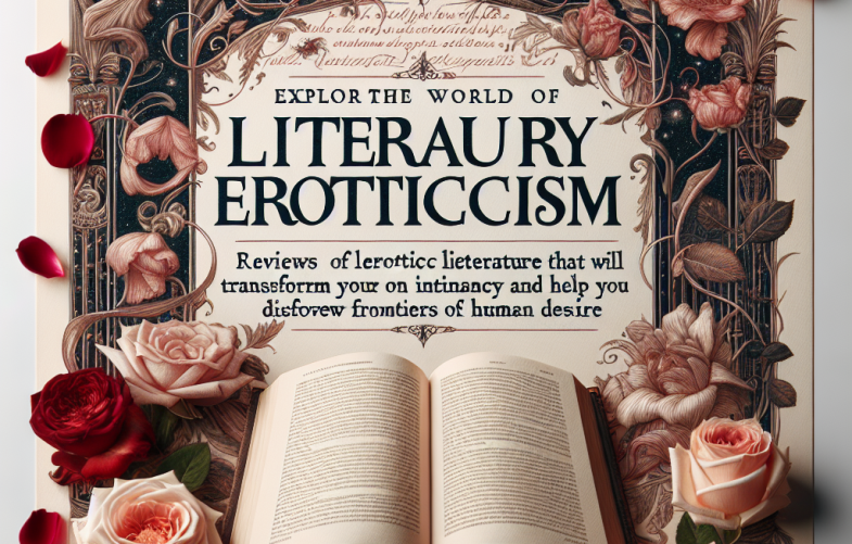 Explora el Mundo del Erotismo Literario: Reseñas de Literatura Erótica que Transformarán tu Perspectiva sobre la Intimidad y Te Ayudarán a Descubrir Nuevas Fronteras del Deseo Humano