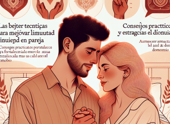 Las Mejores Técnicas para Mejorar la Intimidad en Pareja: Consejos Prácticos y Estrategias Efectivas para Fortalecer el Vínculo Emocional y Sexual en tus Relaciones Románticas y Aumentar la Satisfacción Más Allá del Dormitorio