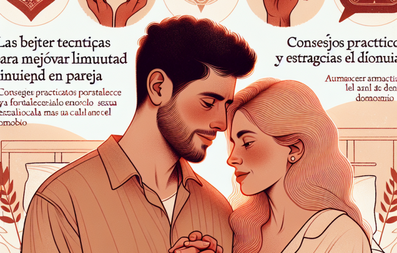 Las Mejores Técnicas para Mejorar la Intimidad en Pareja: Consejos Prácticos y Estrategias Efectivas para Fortalecer el Vínculo Emocional y Sexual en tus Relaciones Románticas y Aumentar la Satisfacción Más Allá del Dormitorio