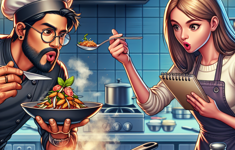 Juego “chef y crítica”: dinámica divertida para cocinar y coquetear
