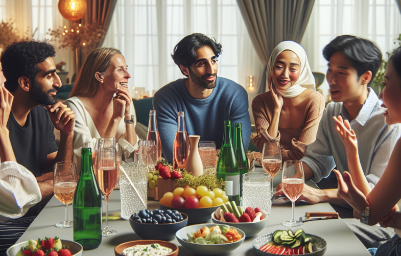 Plan íntimo sin alcohol: alternativas para una conexión más clara