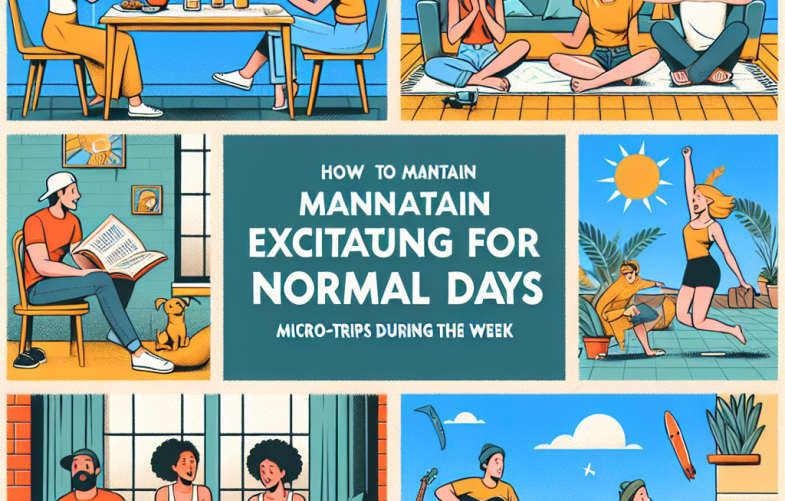 Cómo mantener la tensión en días normales: microplanes entre semana