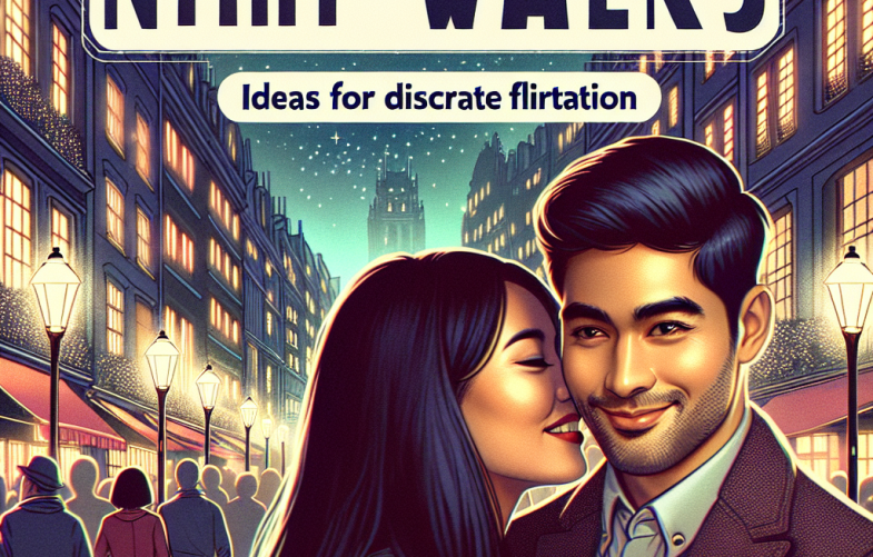 Paseo nocturno seguro: ideas para coquetear con discreción