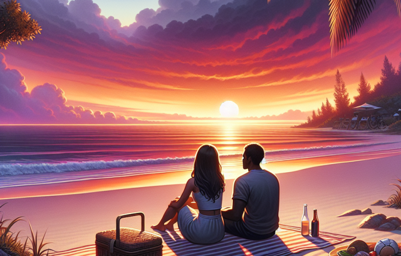 Citas en la playa al atardecer: ritual simple para reconectar