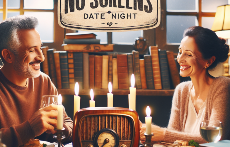 Cita “sin pantallas”: plan completo para una noche diferente