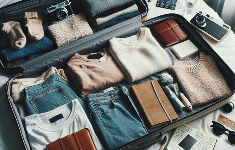 Qué llevar a una escapada íntima: checklist minimalista