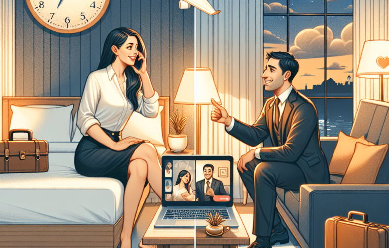 Intimidad en viajes de trabajo: cómo mantener conexión a distancia