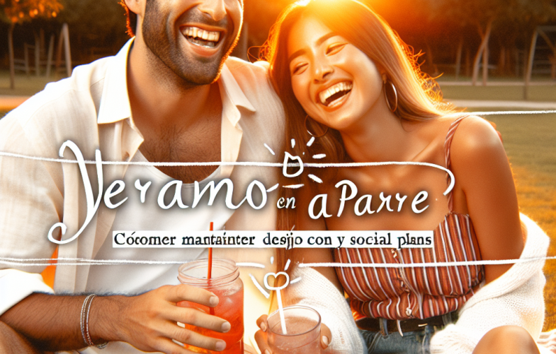 Verano en pareja: cómo mantener deseo con calor y planes sociales