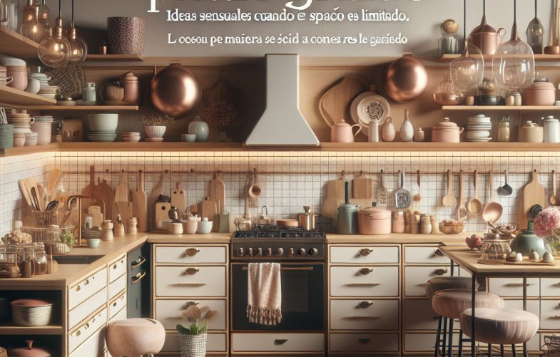 Cocina pequeña, plan grande: ideas sensuales cuando el espacio es limitado