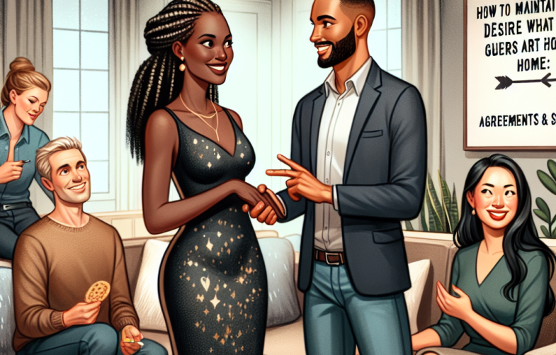 Cómo mantener el deseo cuando hay visitas en casa: acuerdos y señales