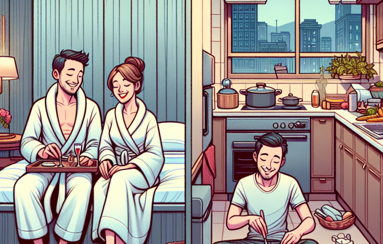 Hotel vs apartamento: qué elige una pareja según el tipo de intimidad