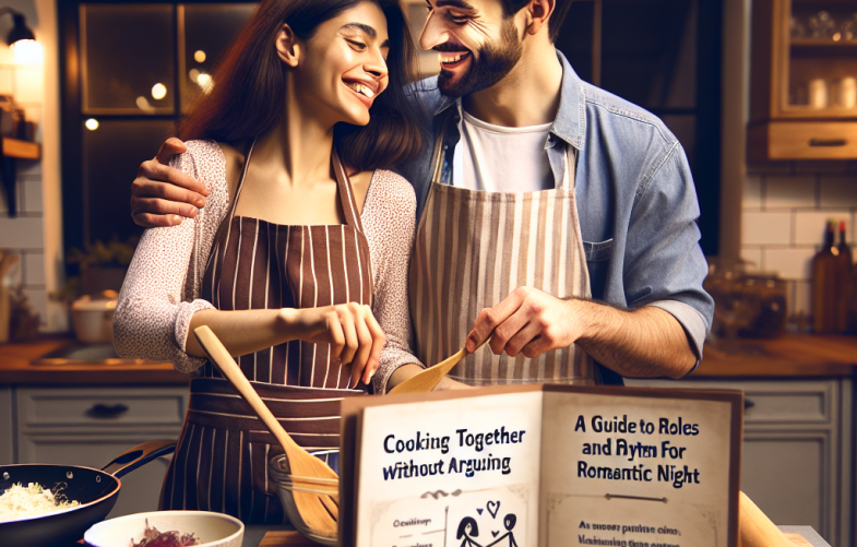 Cocinar juntos sin discutir: guía de roles y ritmo para una noche romántica
