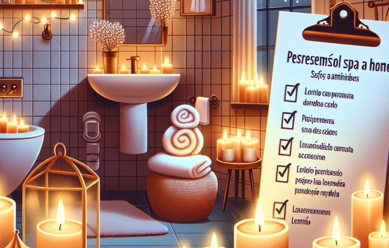 Cómo hacer un baño íntimo en casa: checklist de seguridad y ambiente