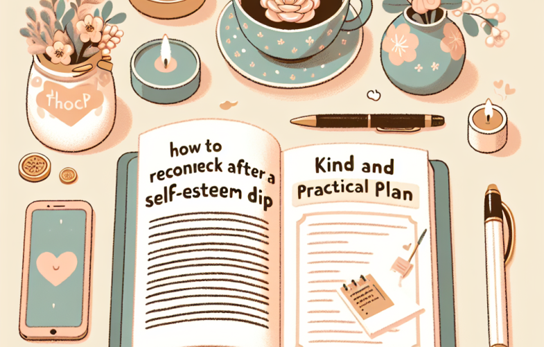 Cómo reconectar después de un bajón de autoestima: plan amable y práctico