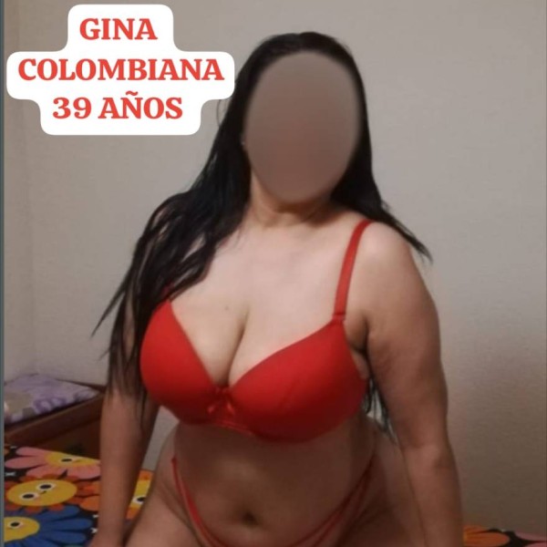 Gina colombiana,tierna,educada